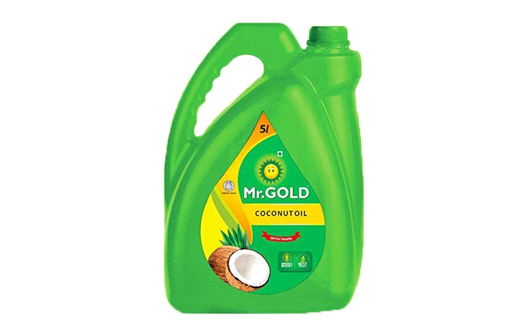 Mr. Gold Coconut Oil    Can  5 litre